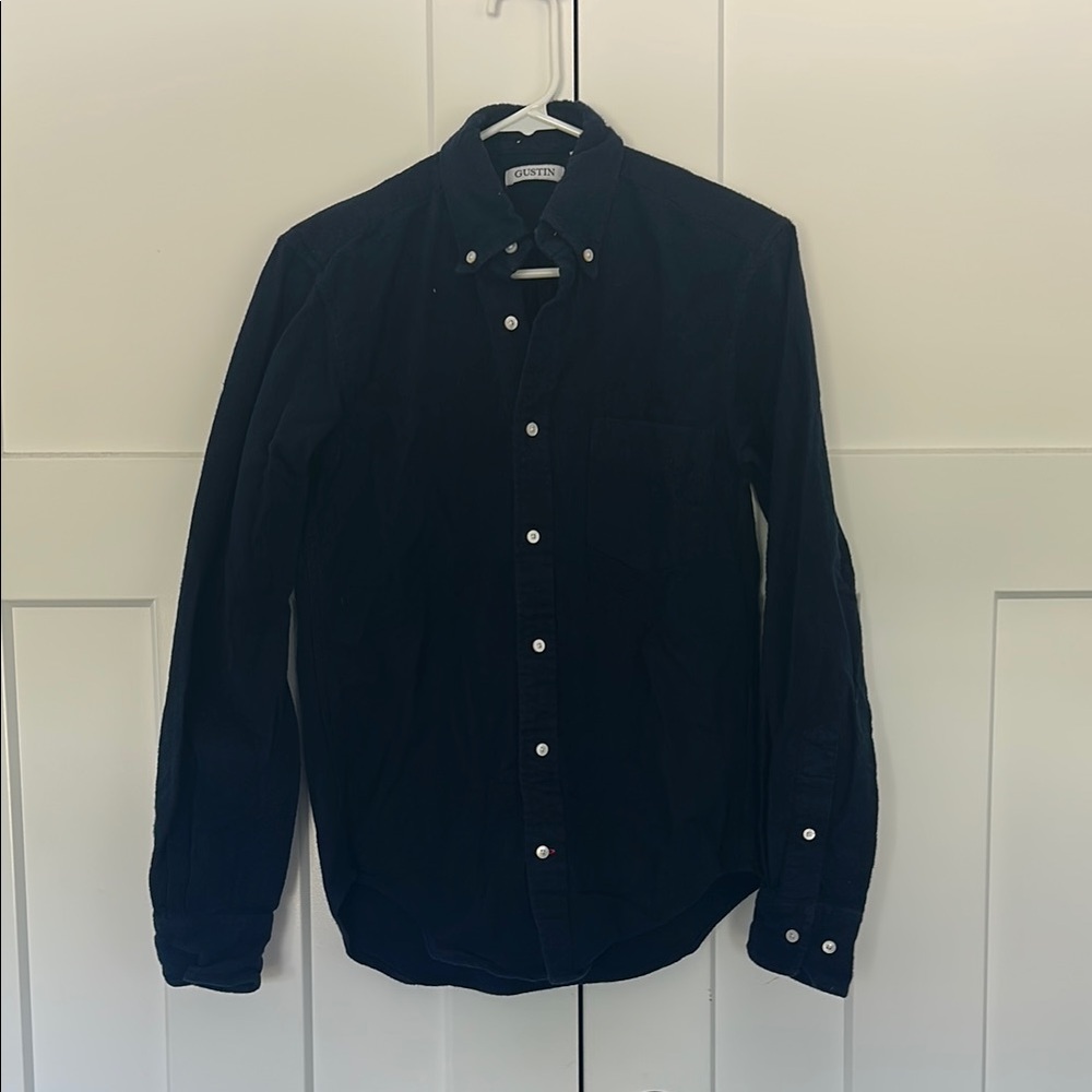 Gant Blue Casual Button Down Shirt Long Sleeve